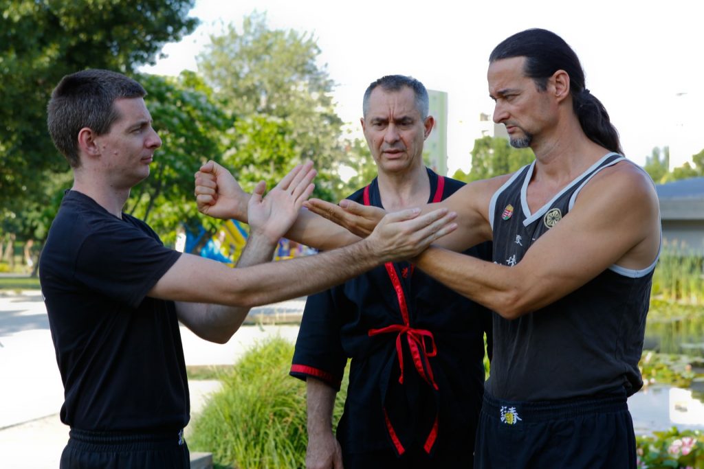 Wing Tsun Kung Fu edzés Újbudán a Bikás parkban