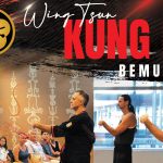 Wing Tsun Kung Fu bemutató a Kelenföld Montázs Központban 2022. szeptember 13-án Újbudán. Tradicionális kínai harcművészet magyar kung-fu mesterek bemutatásában